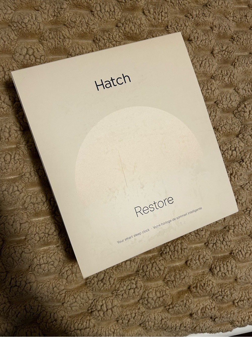 Hatch Restore 3 Smart Sunrise Alarm Clock & Sound Machine in Putty | Like New